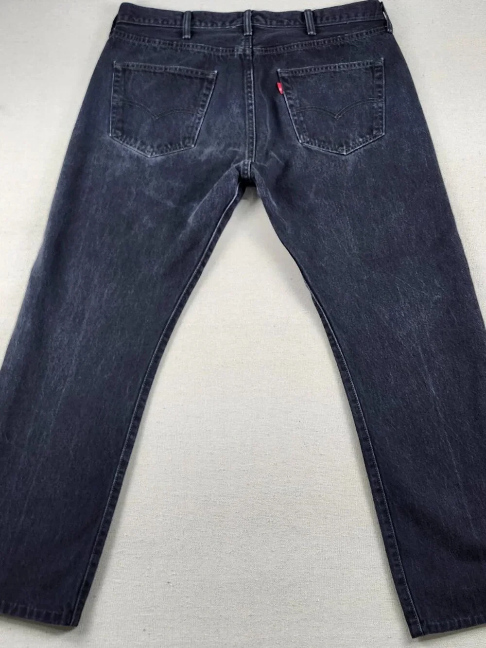 Levi’s 501 Black Jeans Men’s 38x30 Button Fly Blank Tab Mexico